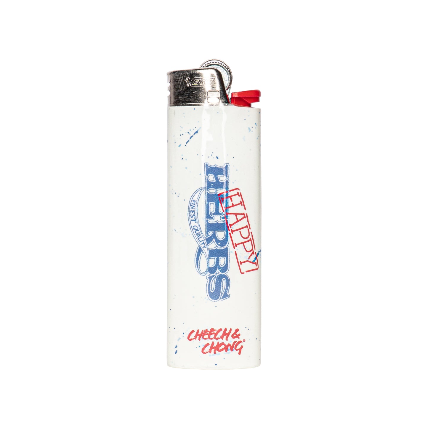 12" 7mm Thick Happy Herbs Sidekick Water Pipe (Limited Edition of 420)