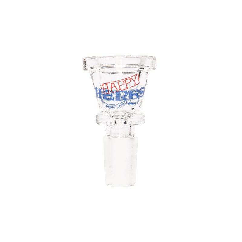 12" 7mm Thick Happy Herbs Sidekick Water Pipe (Limited Edition of 420)