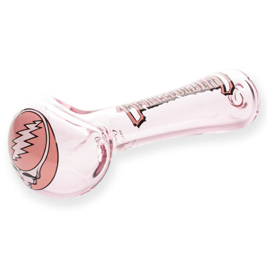 4.5" Pink Steal Your Face Spoon Hand Pipe