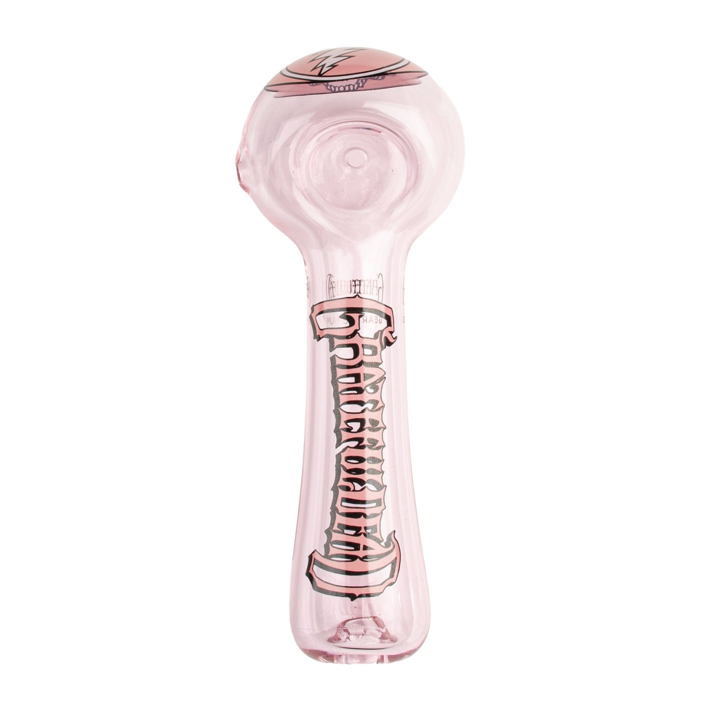 4.5" Pink Steal Your Face Spoon Hand Pipe