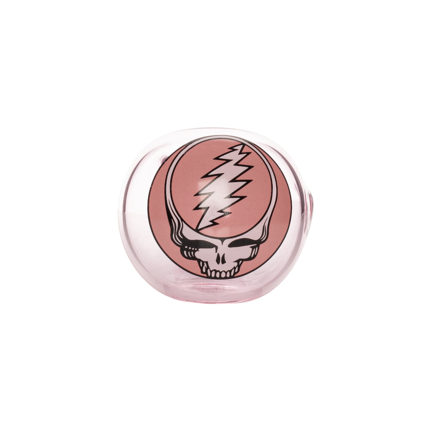 4.5" Pink Steal Your Face Spoon Hand Pipe
