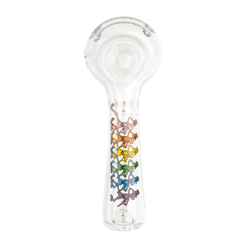4.5" Dancing Skeletons Spoon Hand Pipe