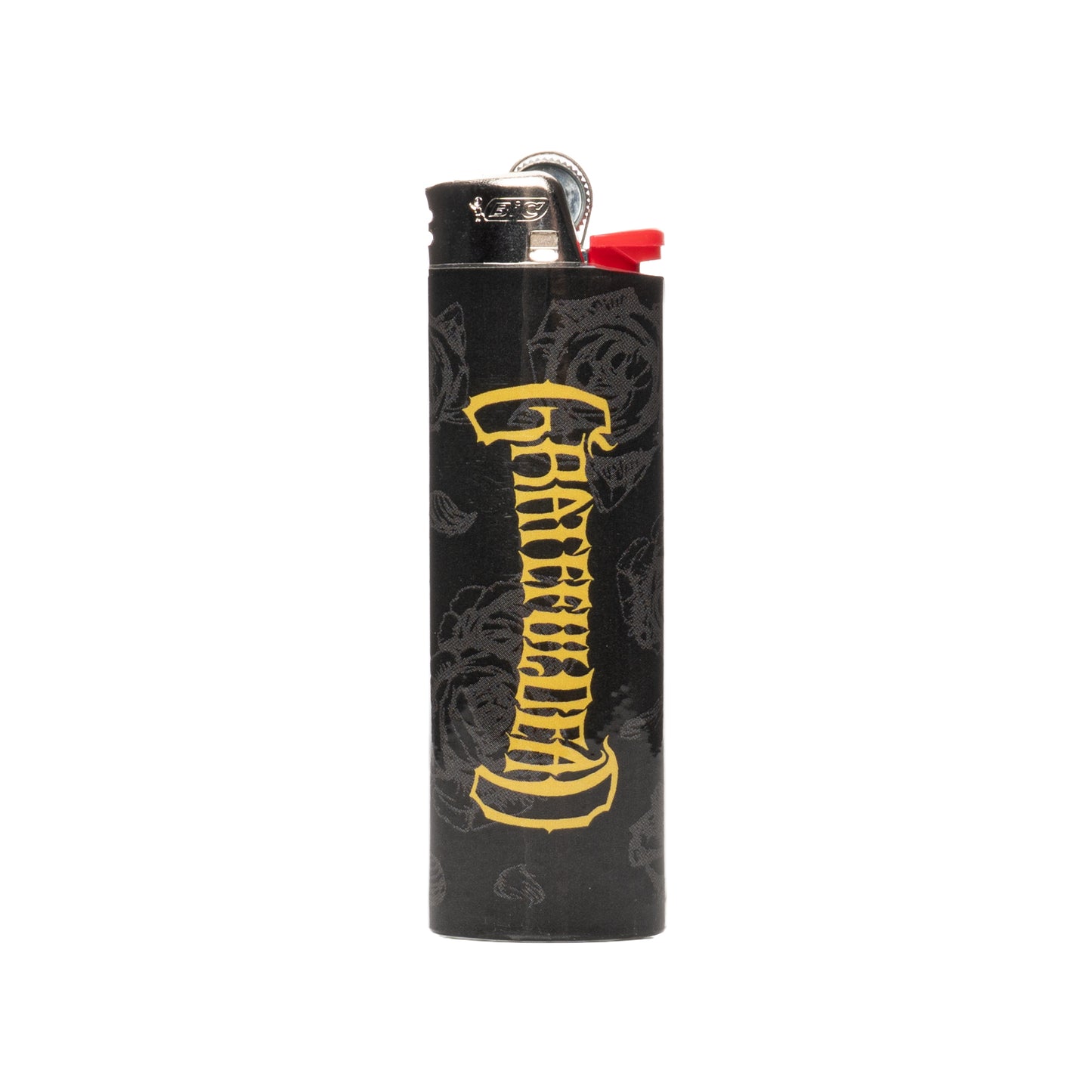 12" 7mm Thick Black & Gold Steal Your Face Sidekick Water Pipe (Limited Edition of 420)