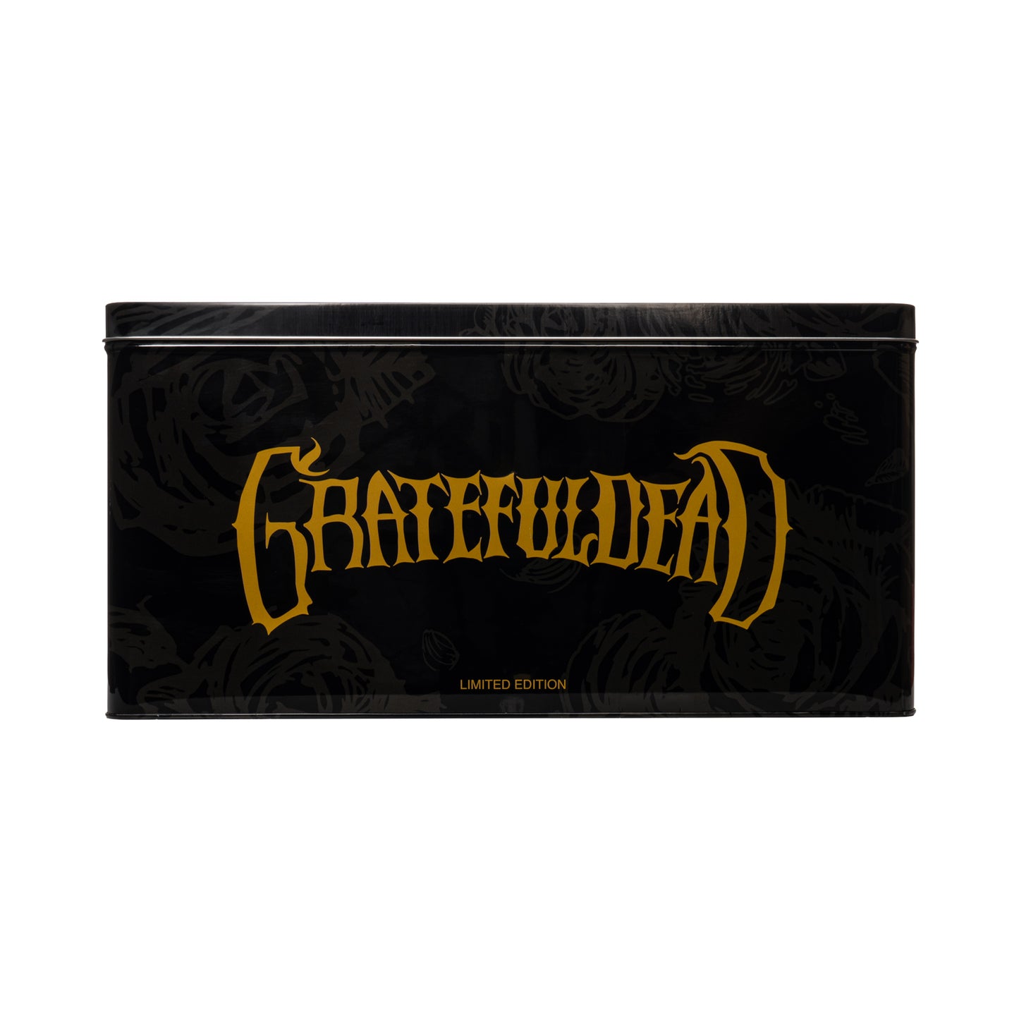 12" 7mm Thick Black & Gold Steal Your Face Sidekick Water Pipe (Limited Edition of 420)
