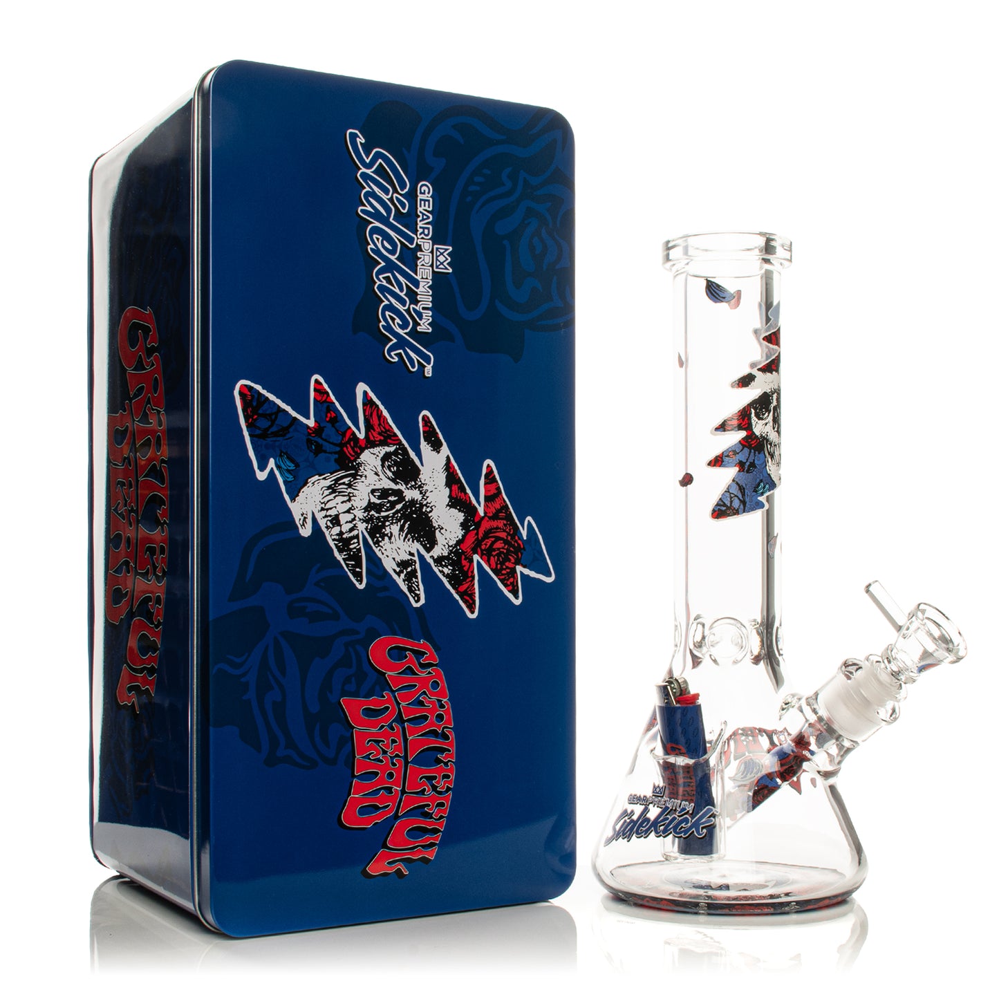 12" 7mm Thick Bertha Sidekick Water Pipe (Limited Edition of 420)