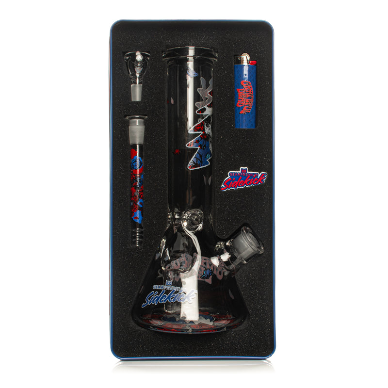 12" 7mm Thick Bertha Sidekick Water Pipe (Limited Edition of 420)