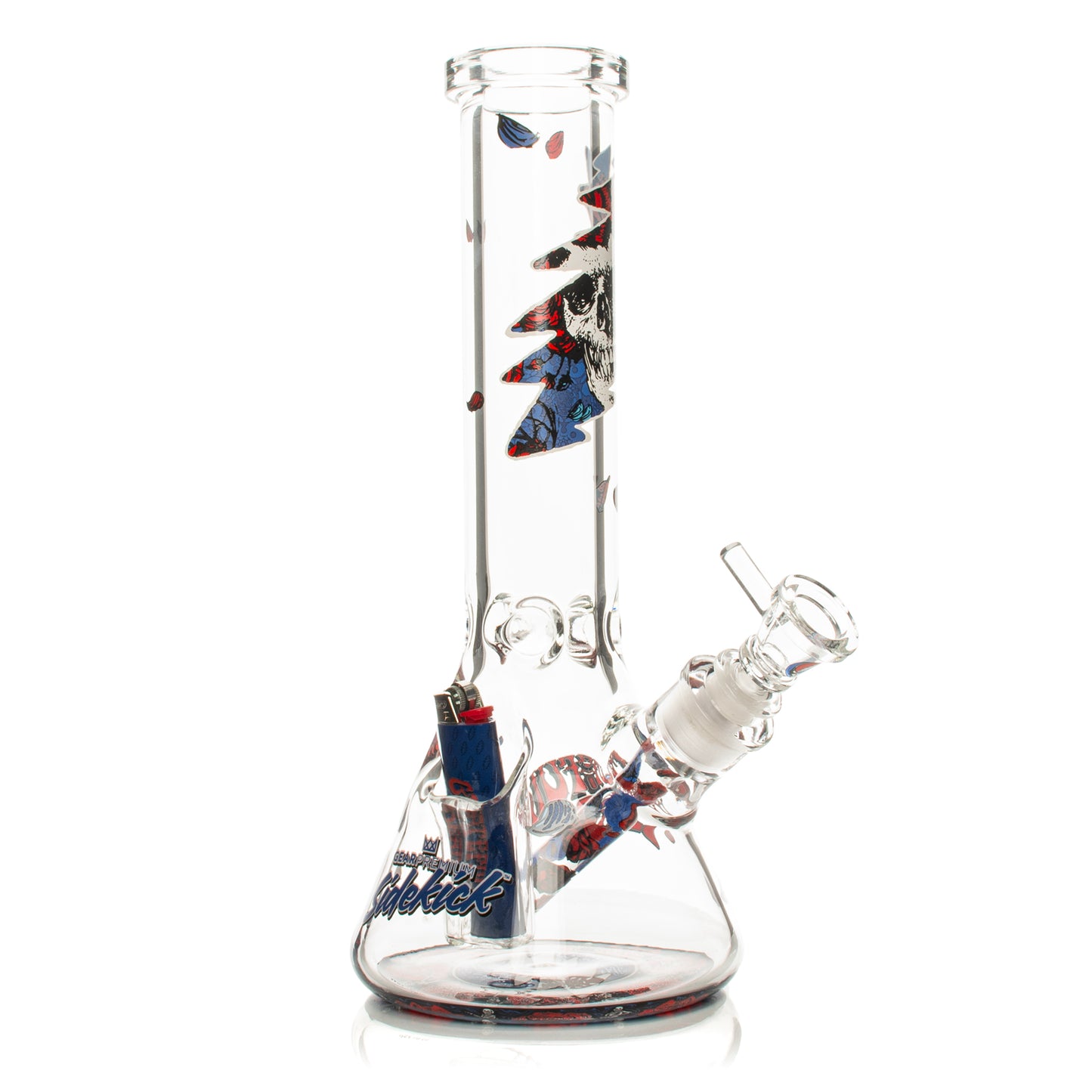 12" 7mm Thick Bertha Sidekick Water Pipe (Limited Edition of 420)