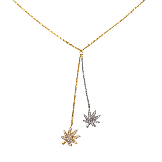 18K Gold Drop Dead Necklace