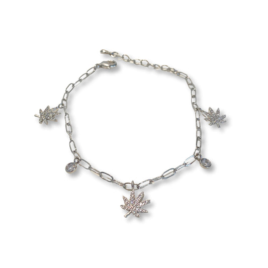 Silver Charmed Bracelet