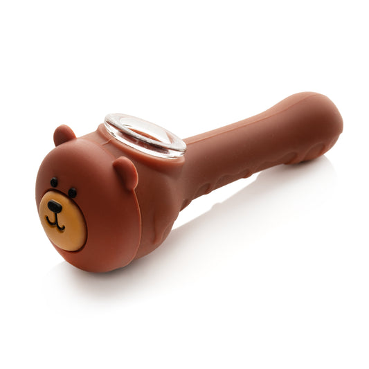 3.5" Teddy Bear Hand Pipe