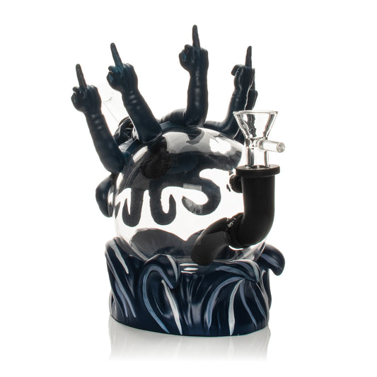 7.5" FU Octopus Water Pipe