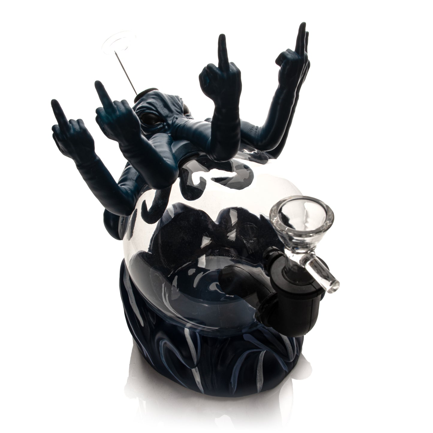 7.5" FU Octopus Water Pipe
