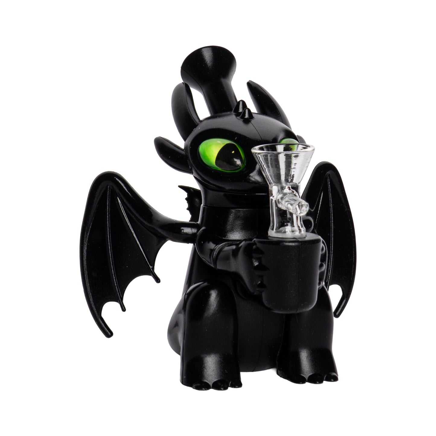 5.5" Black Dragon Water Pipe