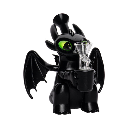 5.5" Black Dragon Water Pipe