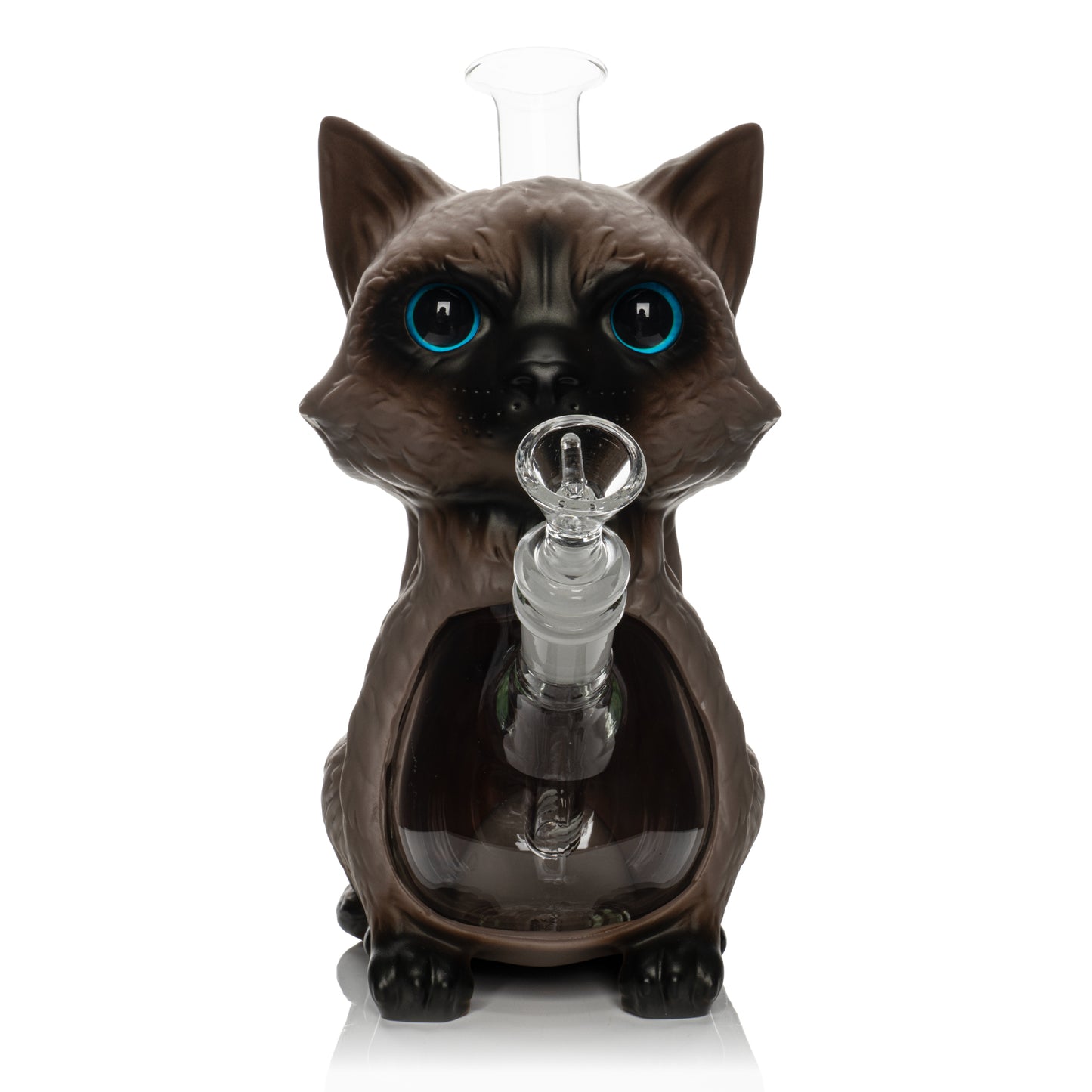 9" Siamese Cat Water Pipe