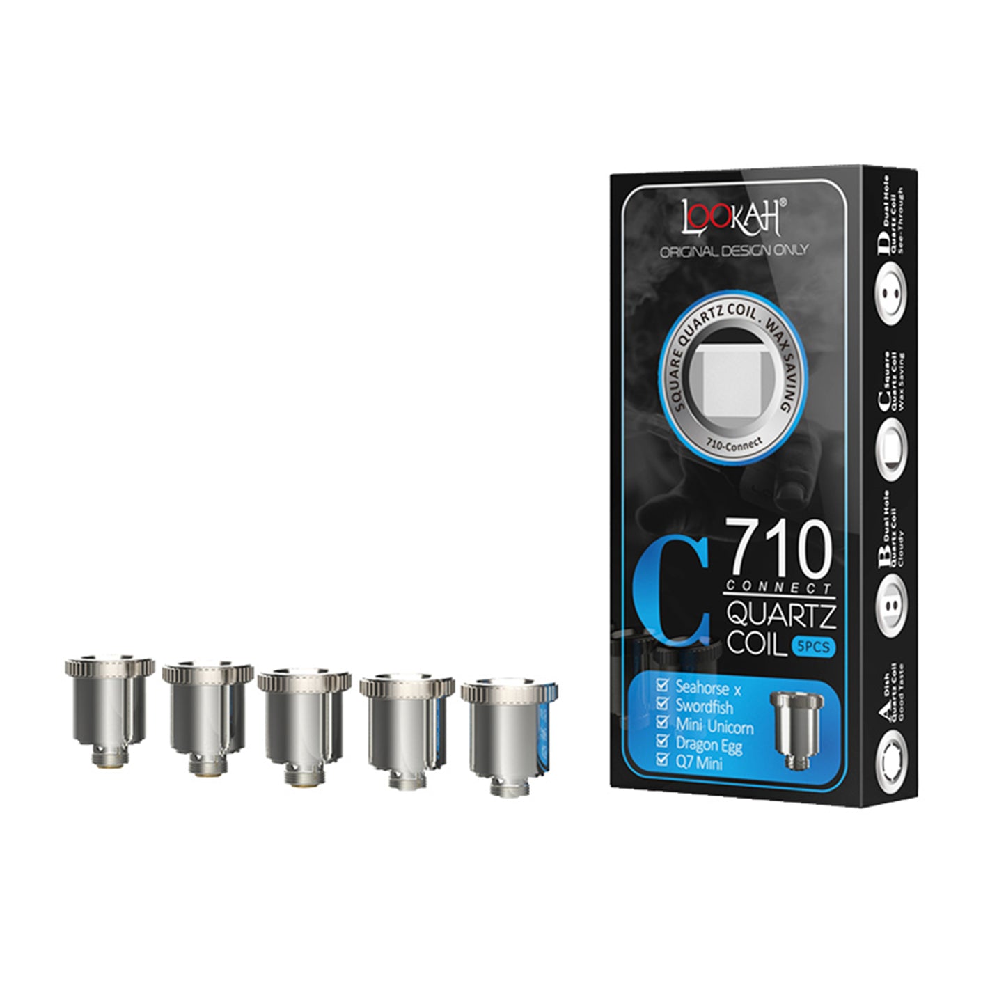 710 Quartz Coils (Pack of 5)