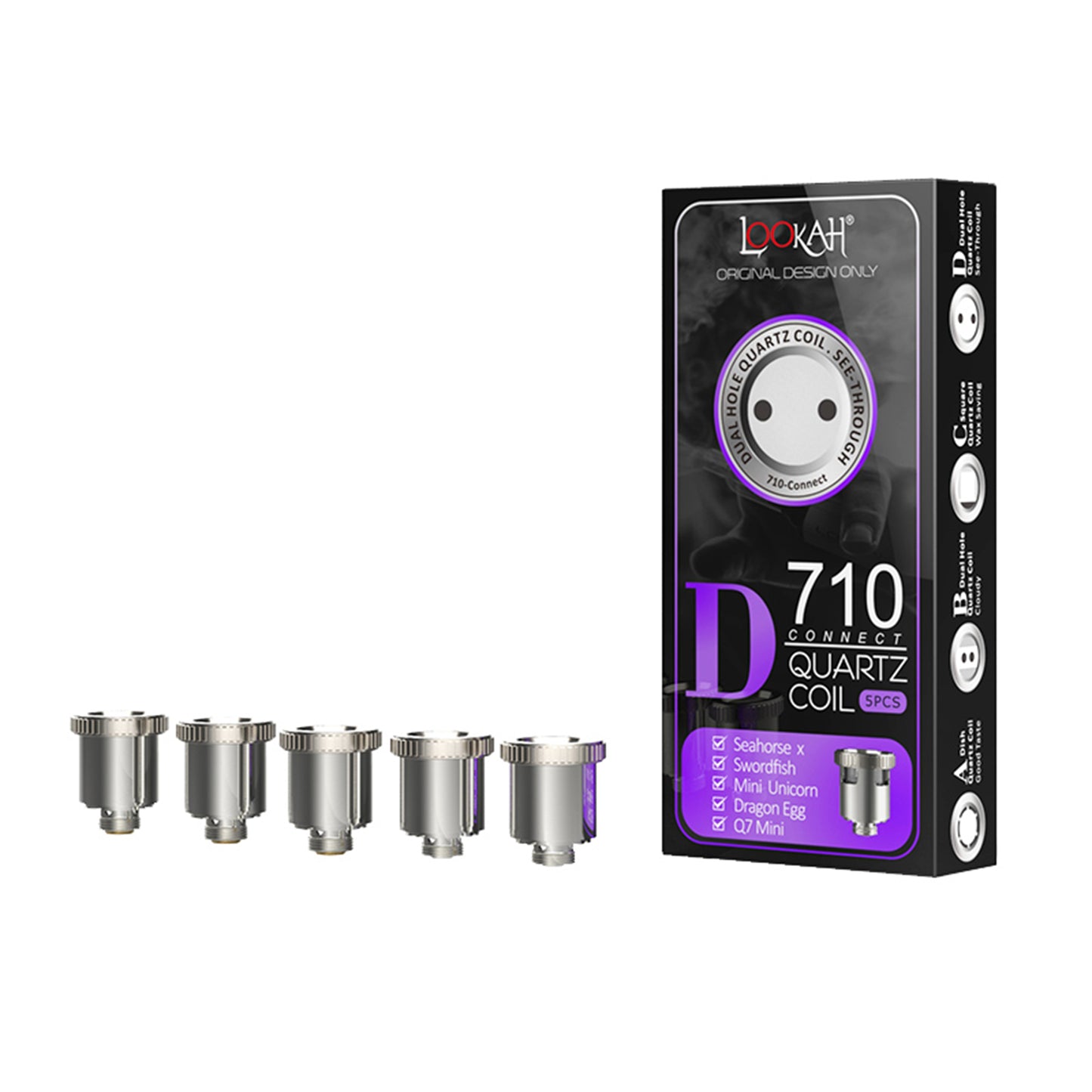 710 Quartz Coils (Pack of 5)