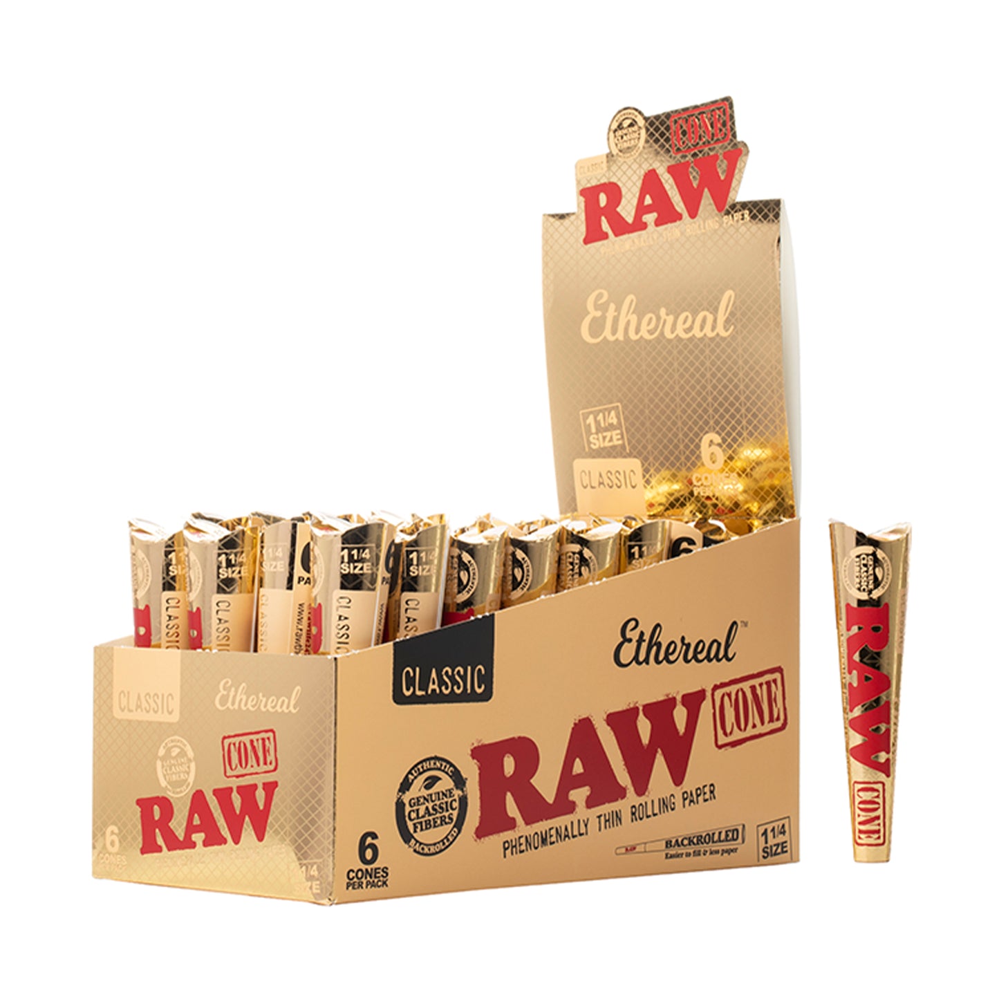 1¼ Classic Ethereal Pre-Rolled Cones (Display of 32)