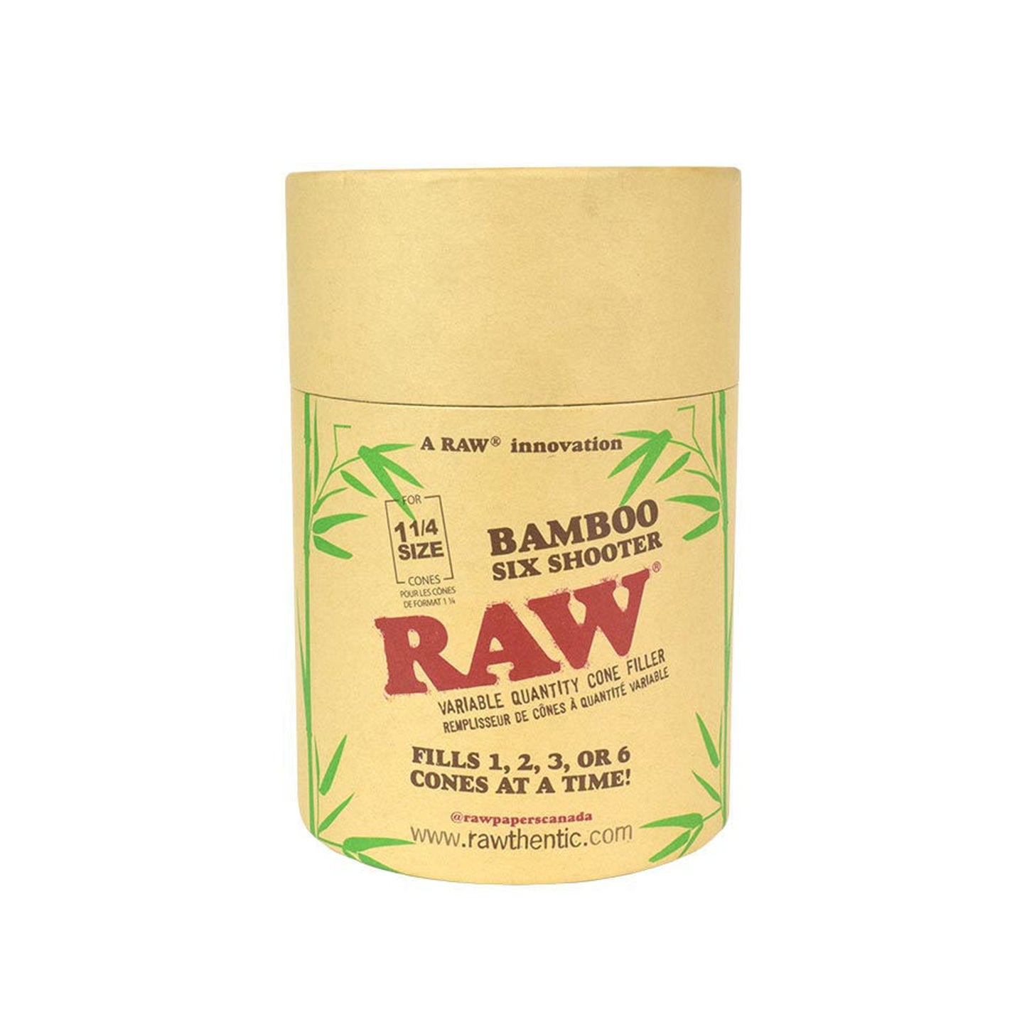 1¼ Bamboo Six Shooter