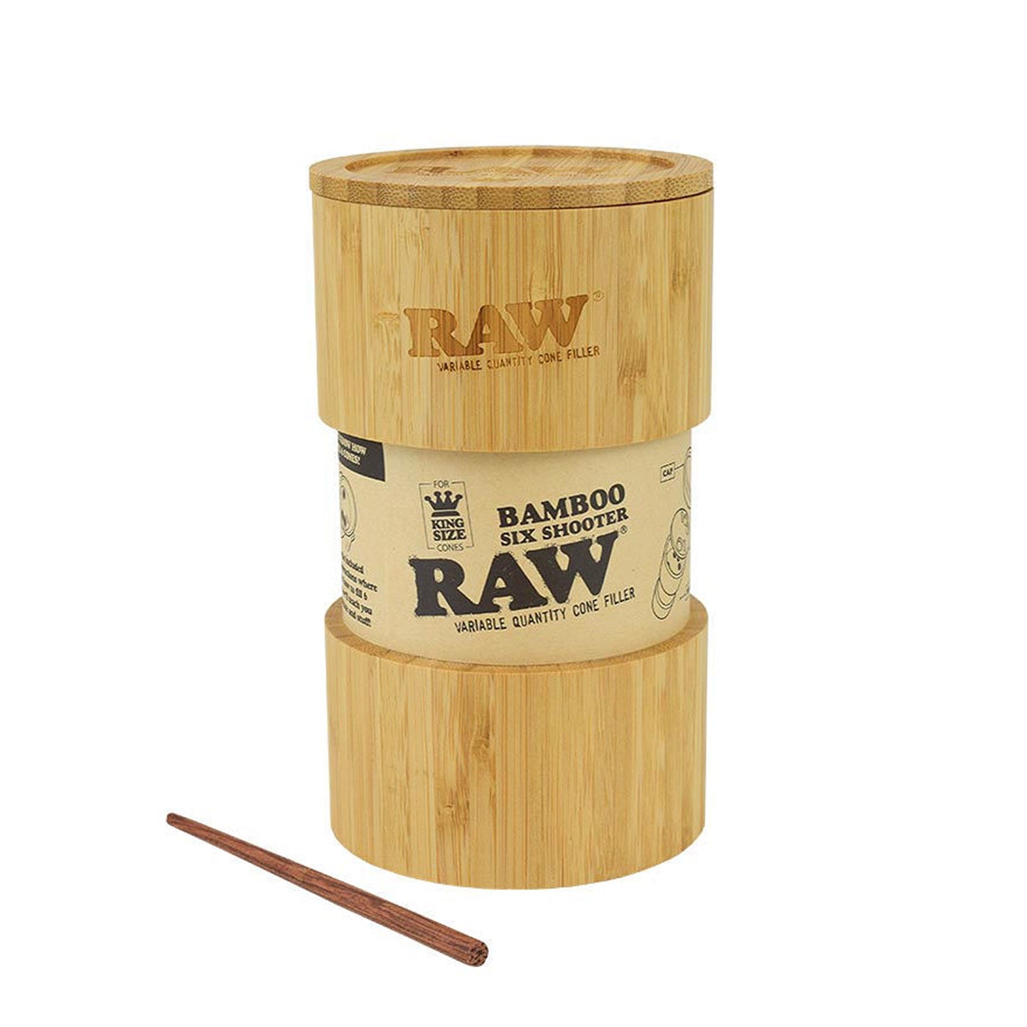 King Size Bamboo Six Shooter