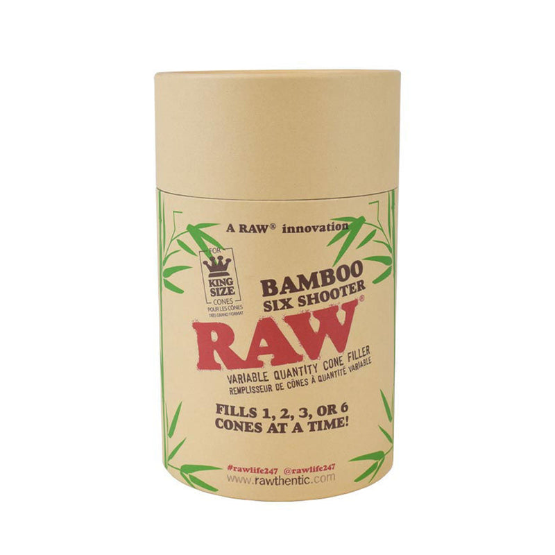 King Size Bamboo Six Shooter