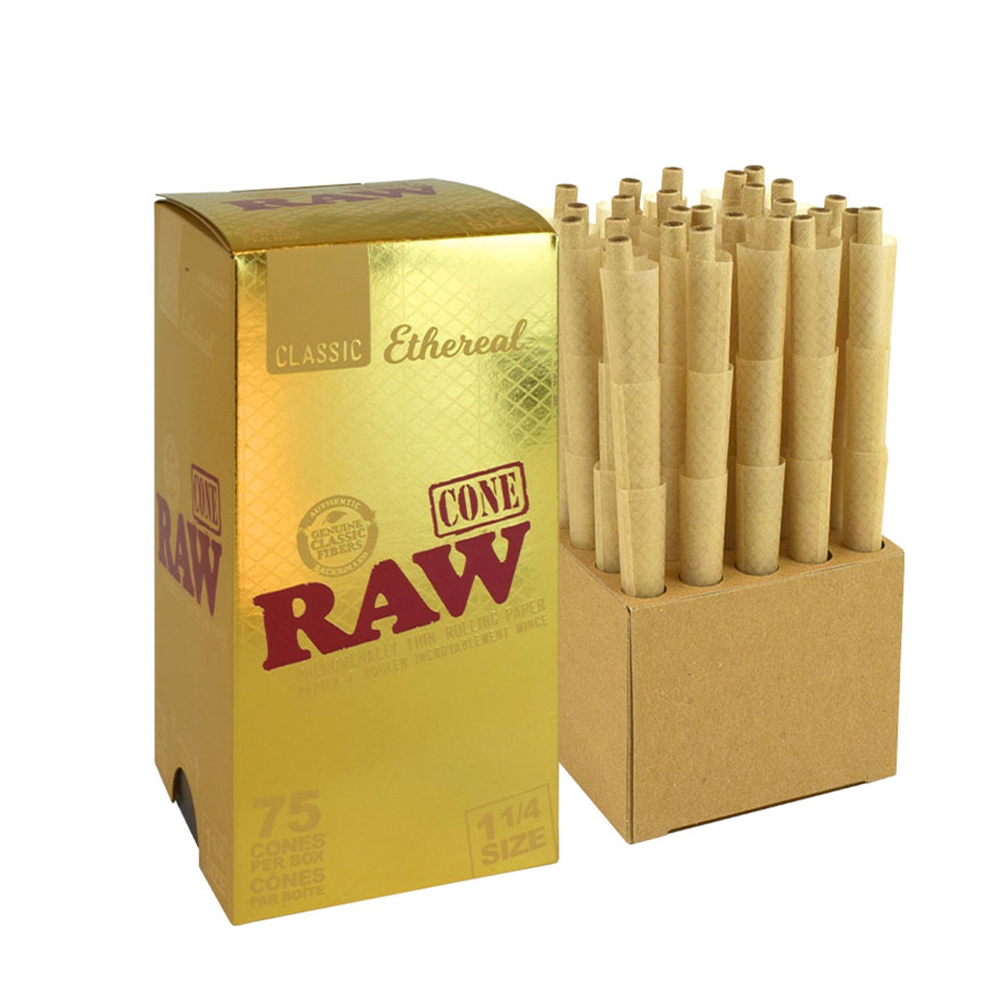 1¼ Classic Ethereal Pre-Rolled Cones (Display of 75)