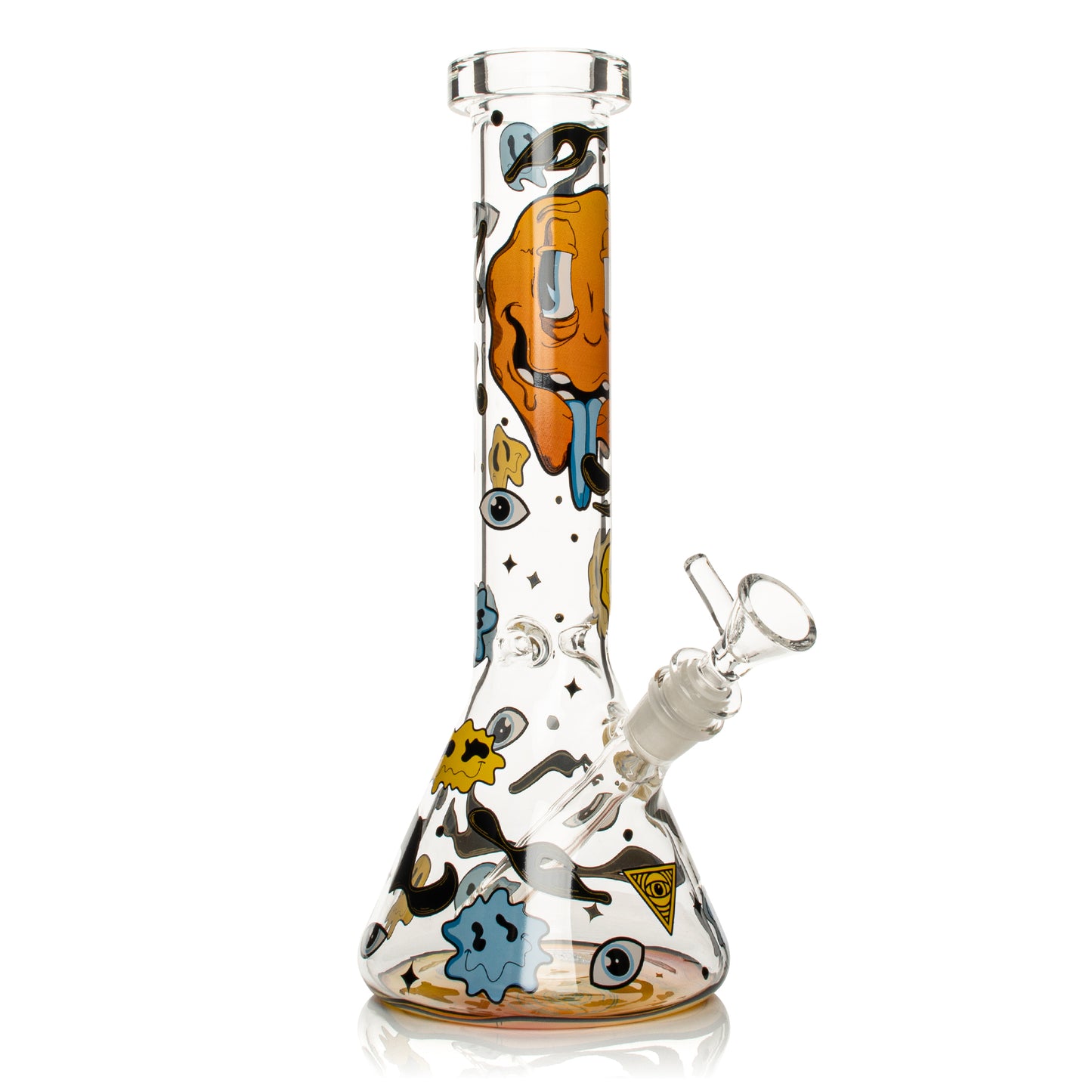 12" Smiley Face Water Pipe