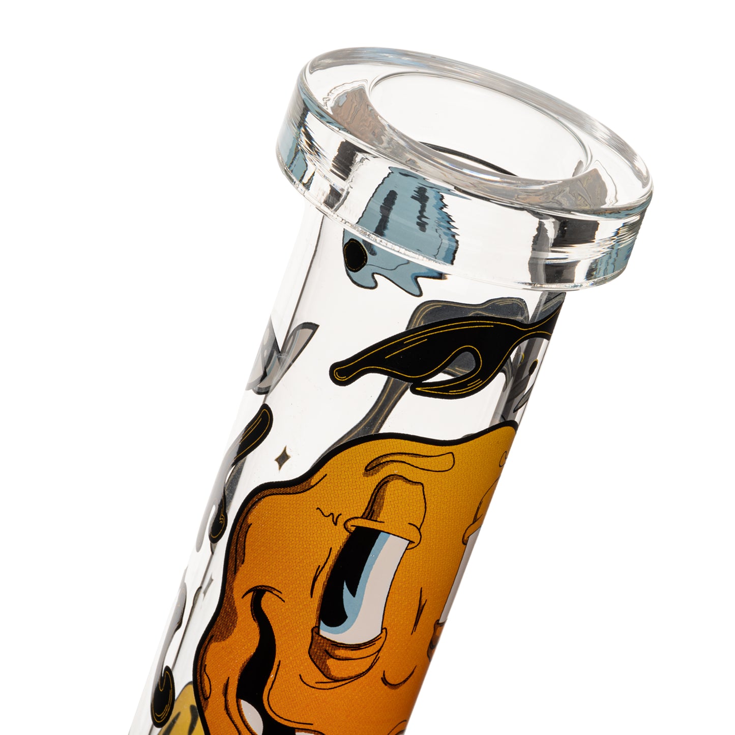 12" Smiley Face Water Pipe
