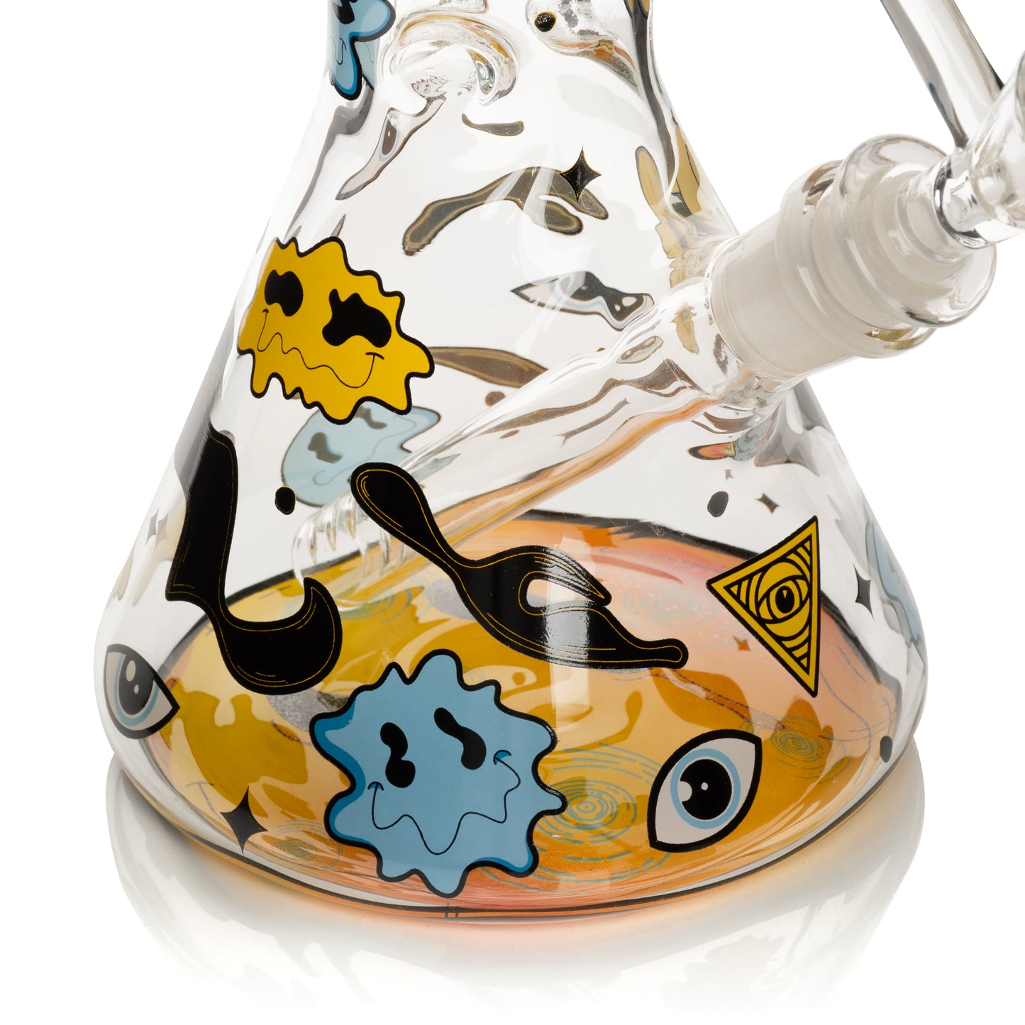 12" Smiley Face Water Pipe