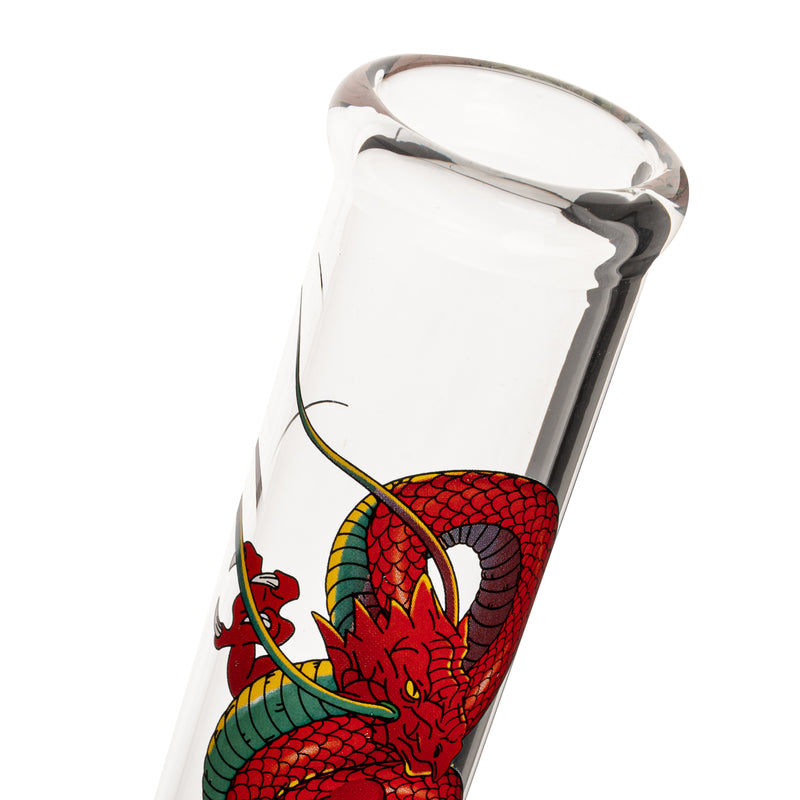 12" Yin-Yang Dragon Water Pipe