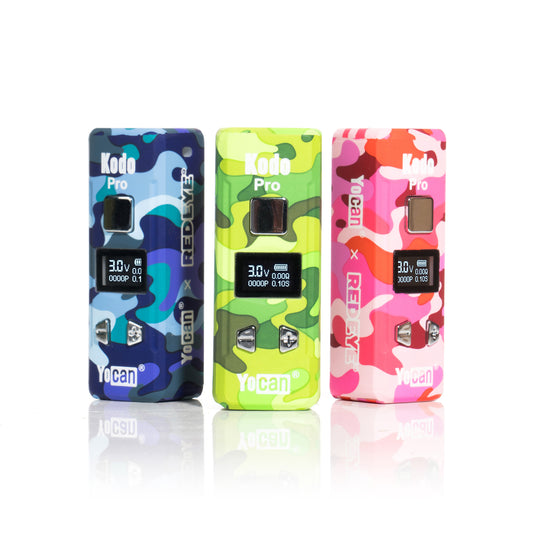 Red Eye® x Yocan Kodo Pro Limited Edition Camo 510 Battery (Display of 9)