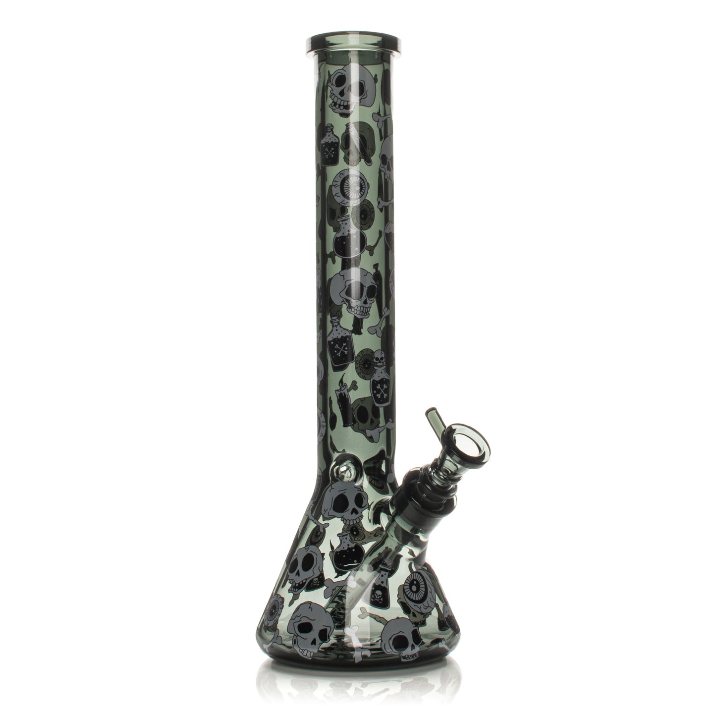 15" 7mm Thick Catacombs Water Pipe