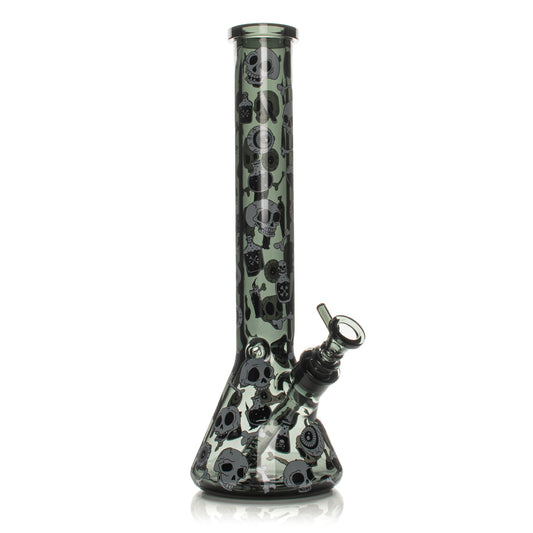 15" 7mm Thick Catacombs Water Pipe