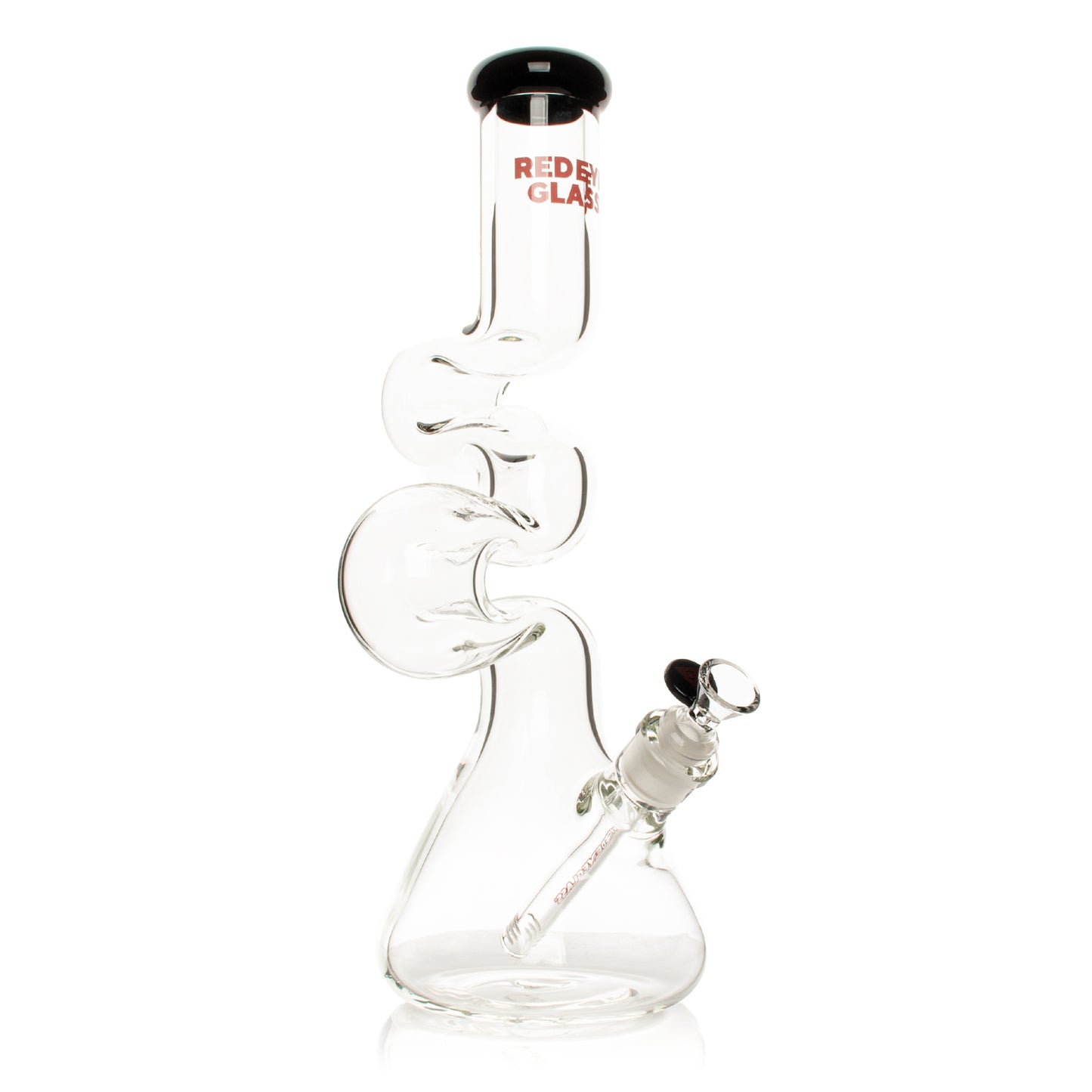 16" 7mm Thick Loop-D-Loop Water Pipe