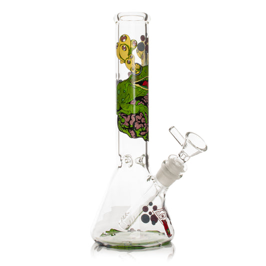 10" Brain Frog Water Pipe