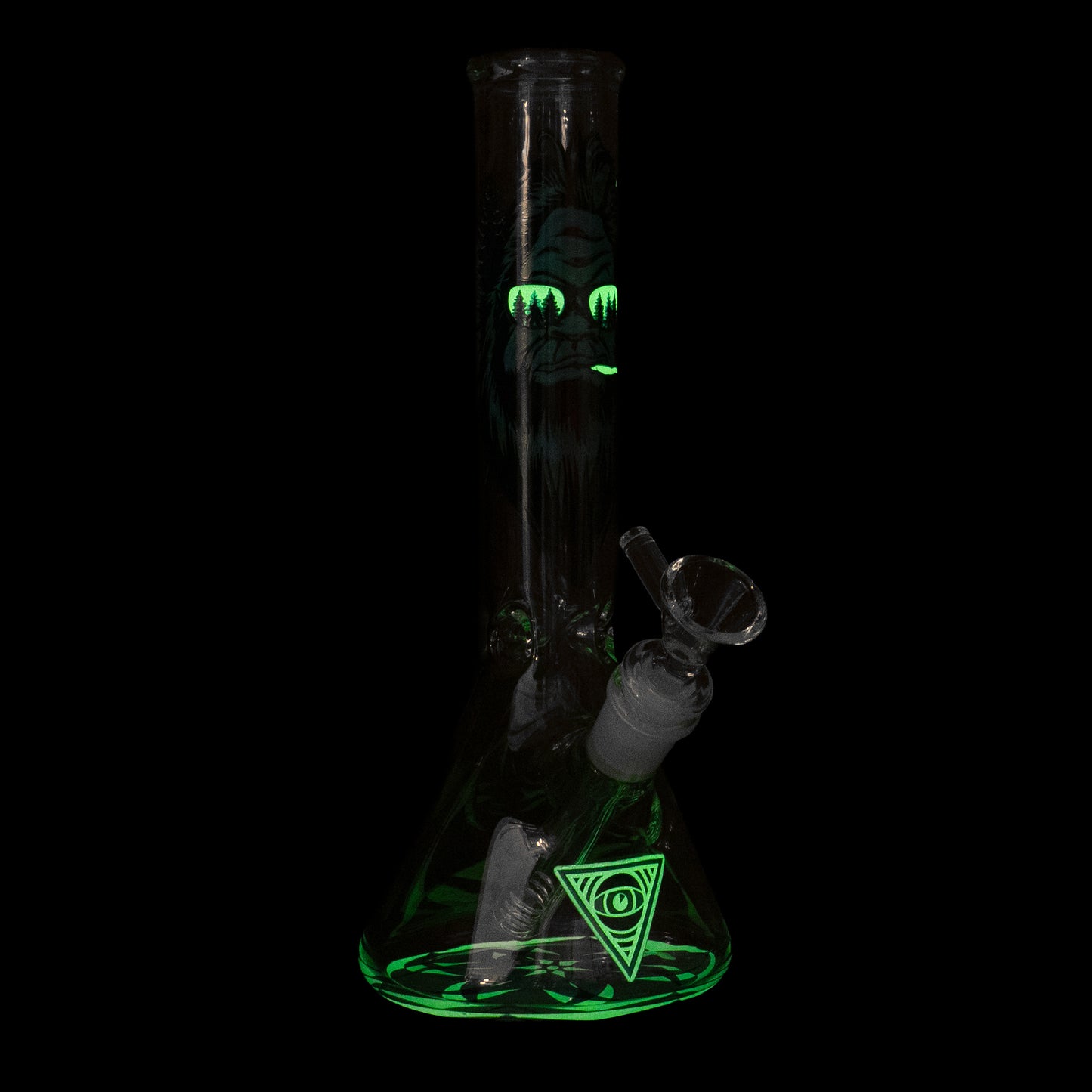 10" Glow-in-the-Dark Sasquatch Water Pipe