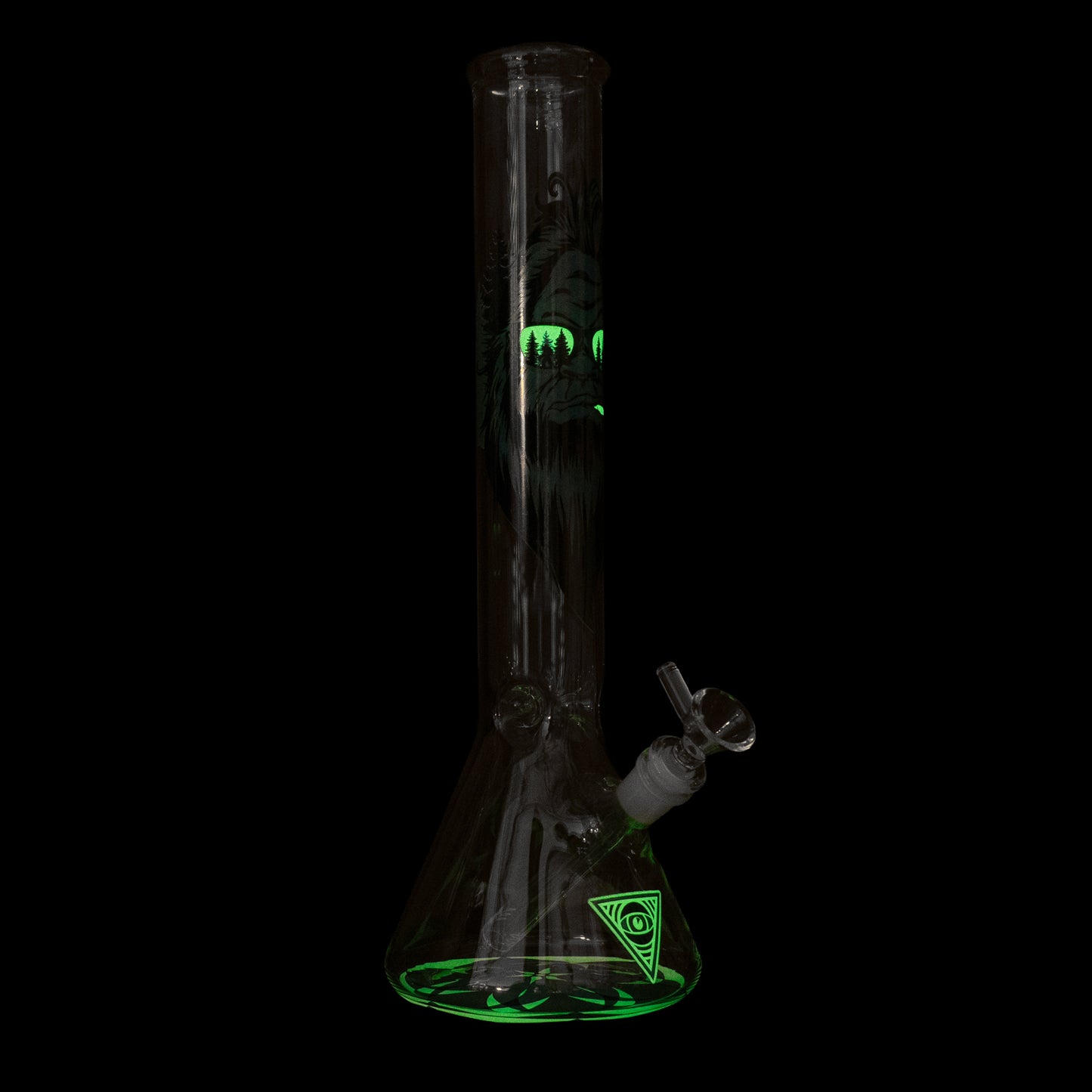 15" Glow-in-the-Dark Sasquatch Water Pipe