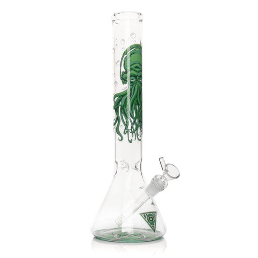 15" Glow-in-the-Dark Cthulhu Water Pipe