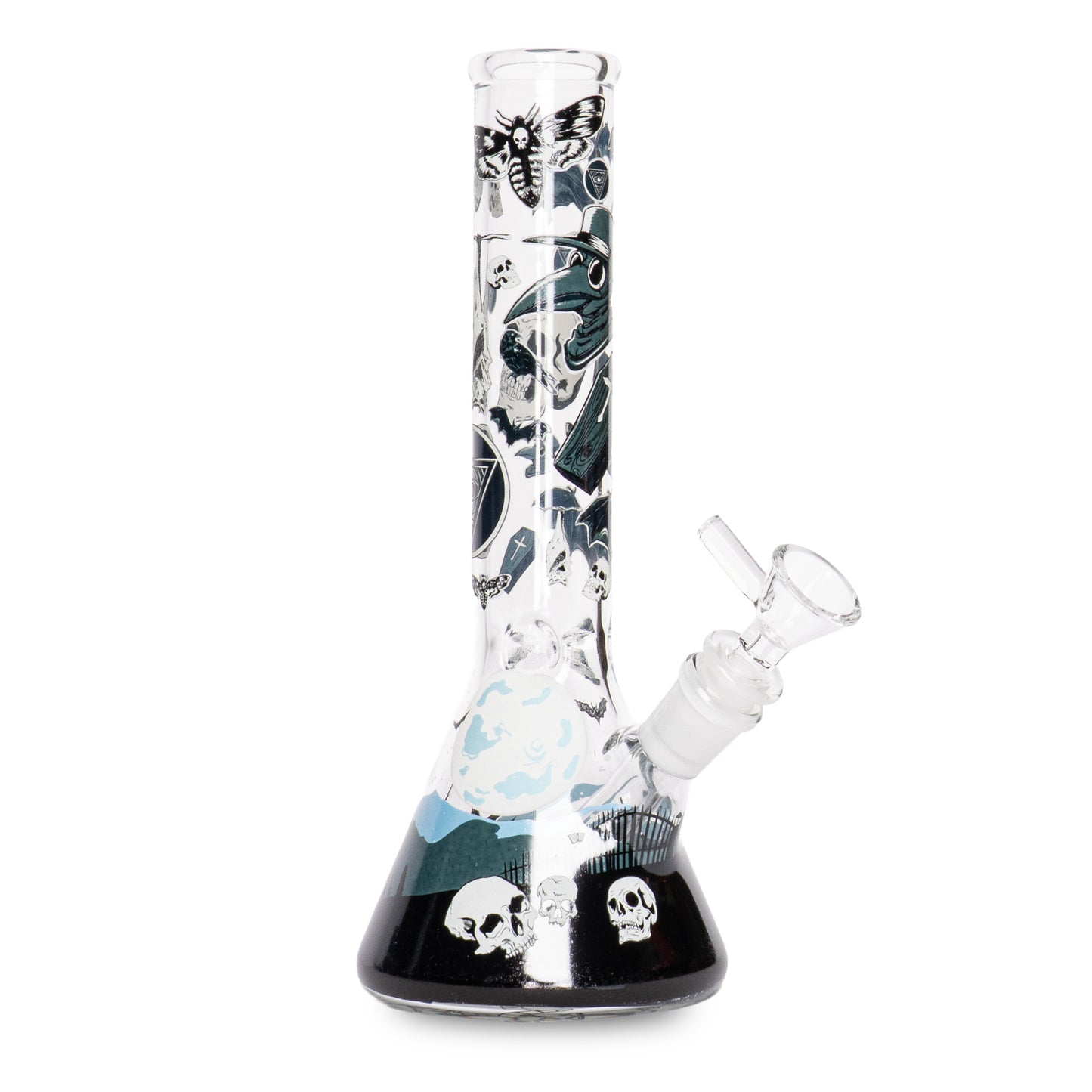 10" Glow-in-the-Dark Cemetery Water Pipe