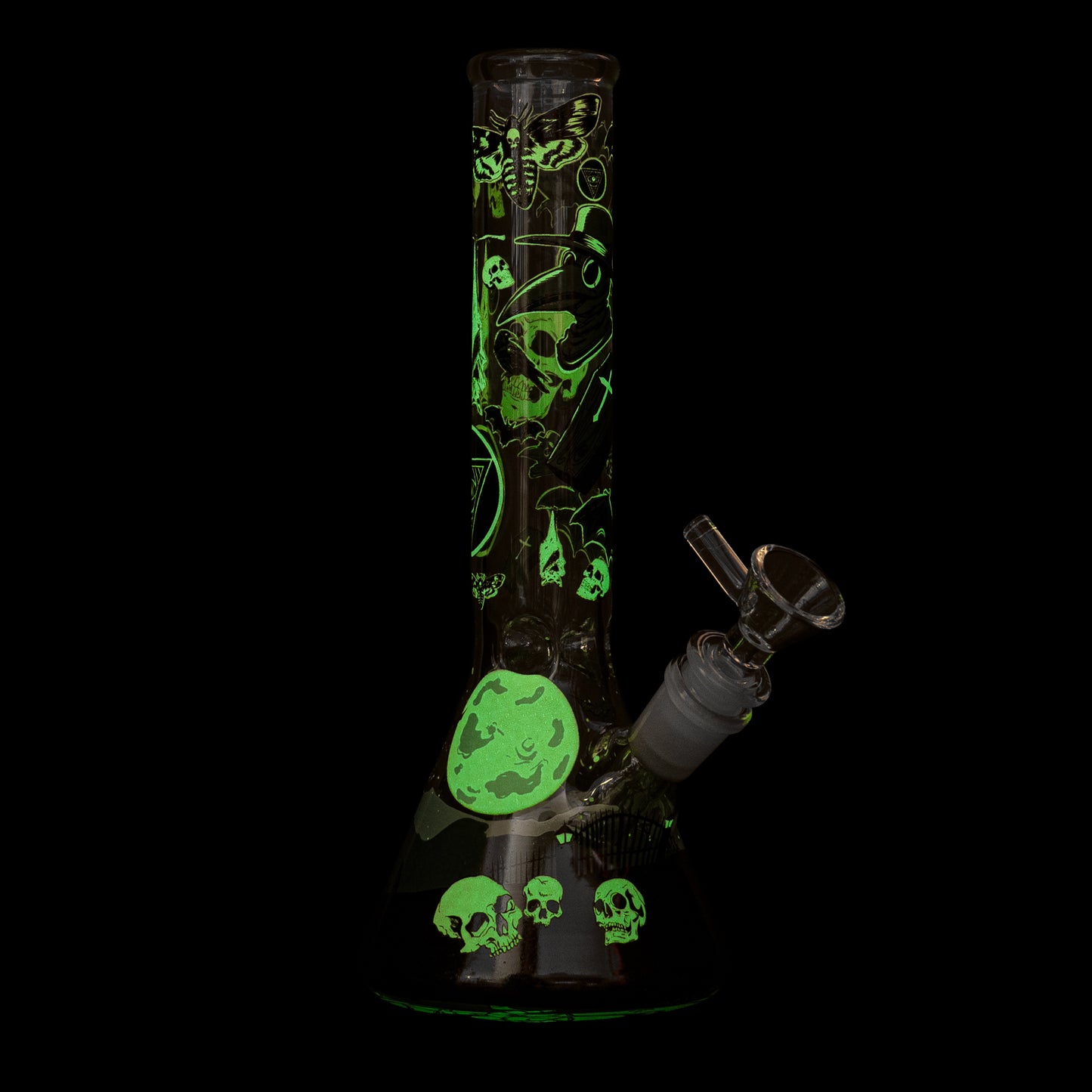 10" Glow-in-the-Dark Cemetery Water Pipe
