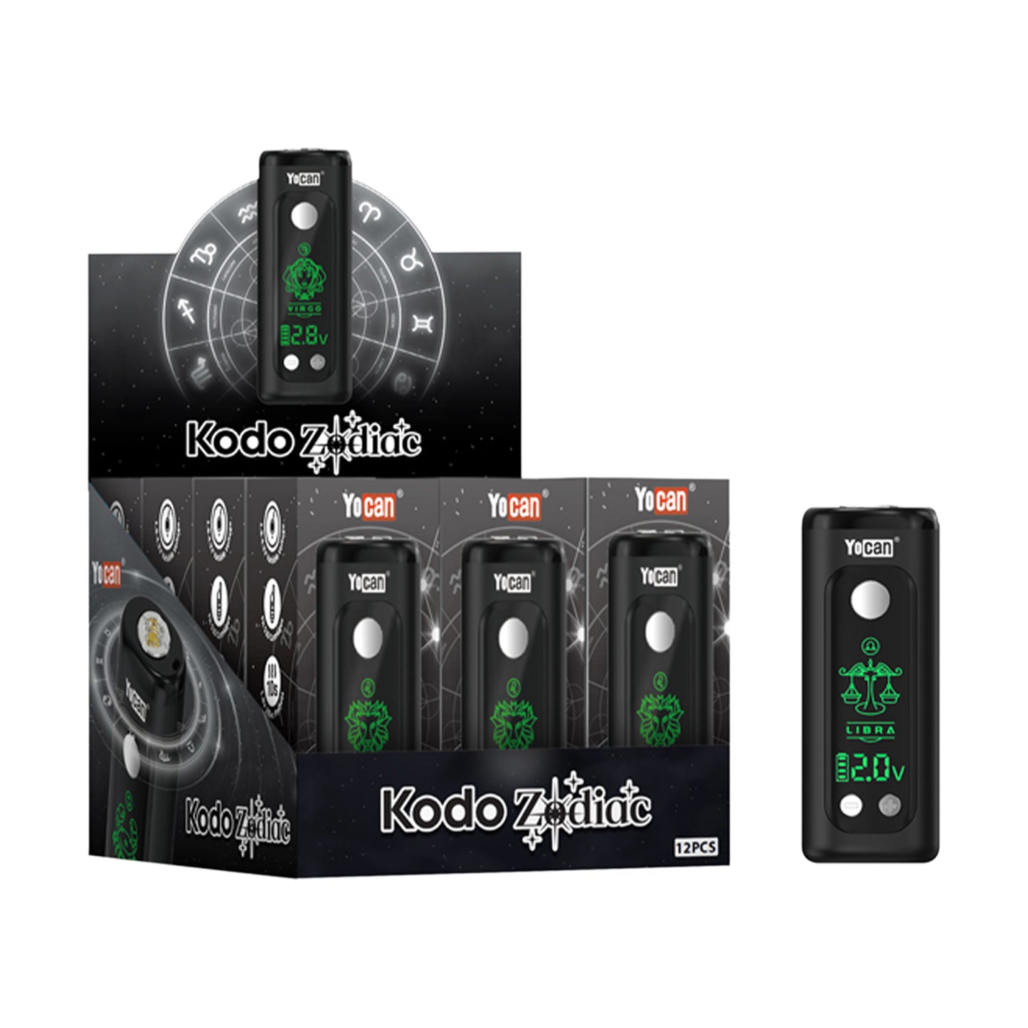 Kodo Plus Zodiac 510 Battery (Display of 12)