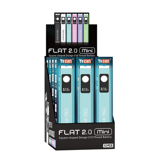 Flat 2.0 Mini 510 Battery (Display of 12)