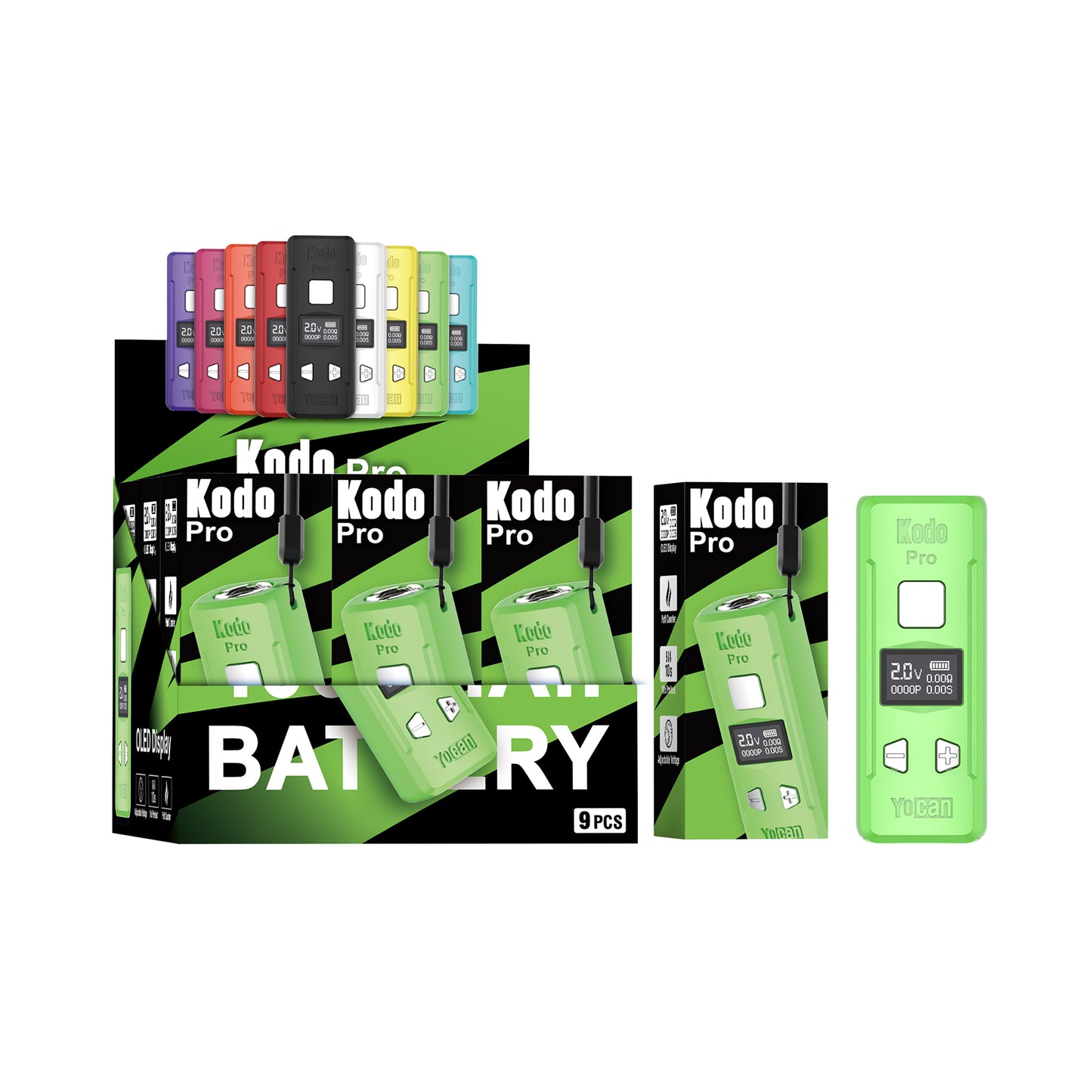 Kodo Pro 510 Battery (Display of 9)