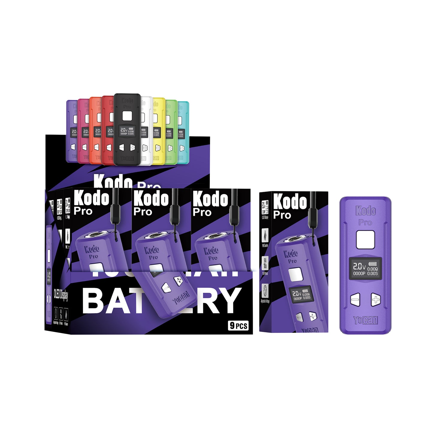 Kodo Pro 510 Battery (Display of 9)