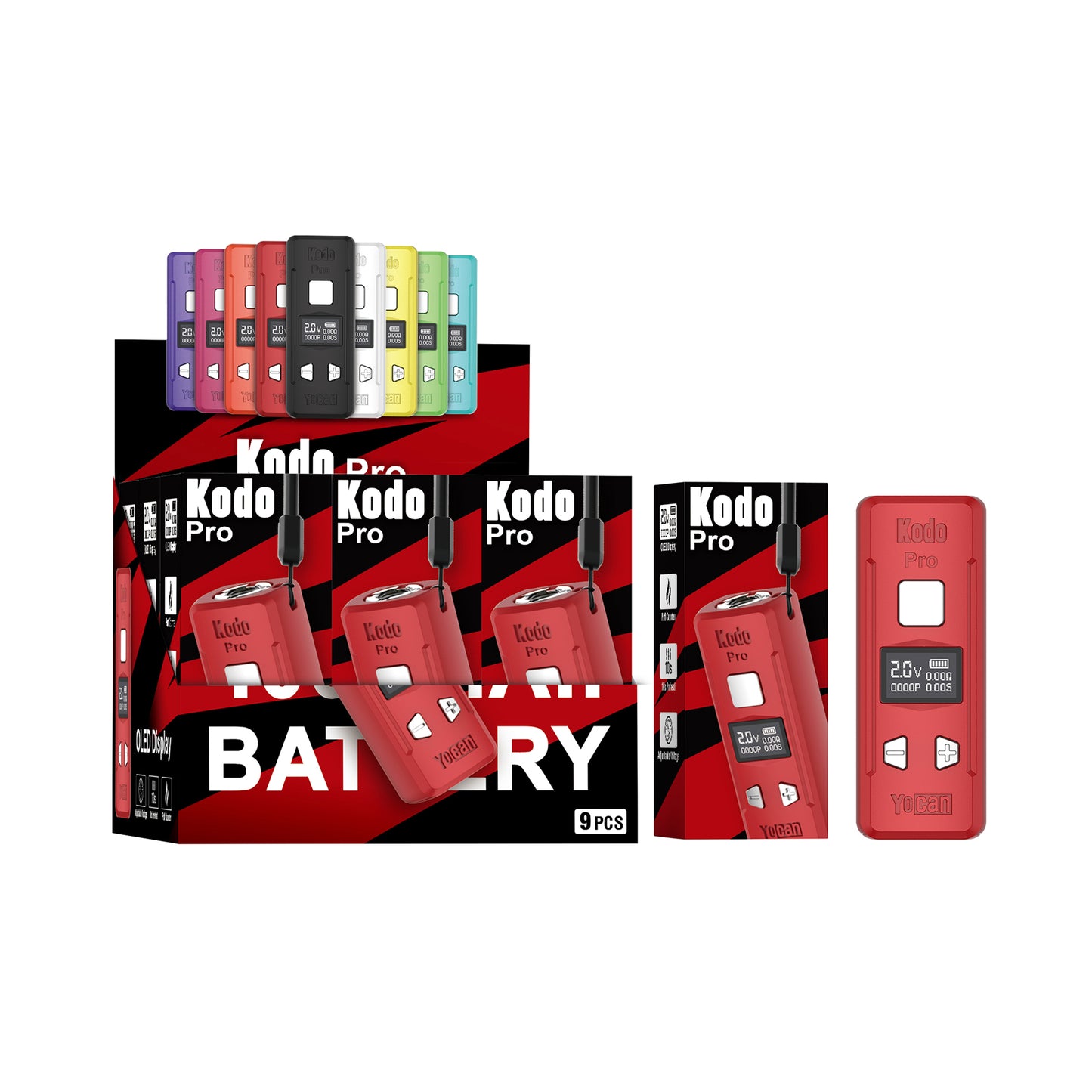 Kodo Pro 510 Battery (Display of 9)