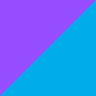 Purple + Blue