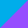 Blue + Purple