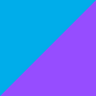 Blue + Purple