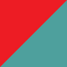 Red + Teal