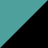 Teal + Black